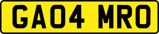 GA04MRO