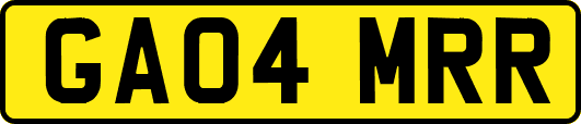 GA04MRR