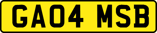 GA04MSB