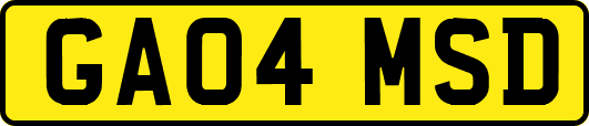 GA04MSD