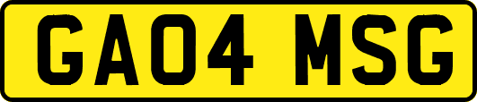GA04MSG