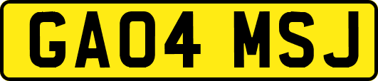 GA04MSJ