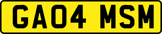 GA04MSM