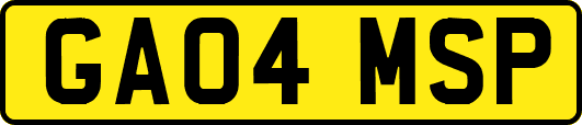 GA04MSP