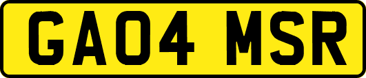 GA04MSR