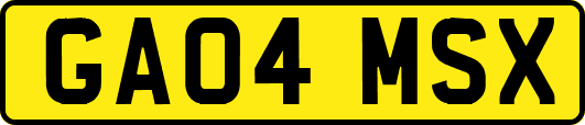 GA04MSX