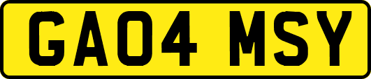GA04MSY