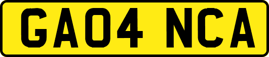 GA04NCA