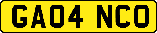 GA04NCO