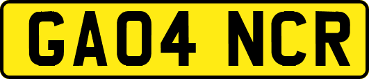 GA04NCR