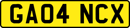 GA04NCX