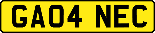 GA04NEC