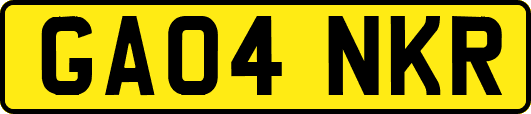 GA04NKR