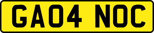 GA04NOC