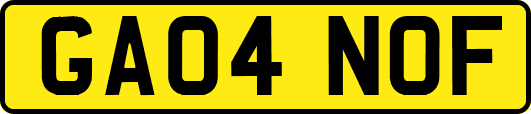 GA04NOF