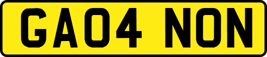 GA04NON