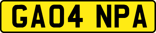 GA04NPA