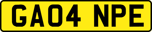 GA04NPE