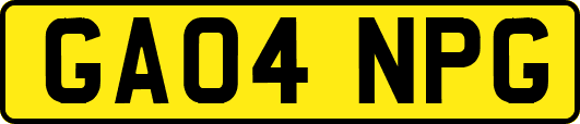 GA04NPG