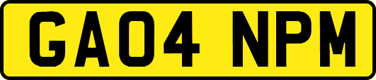 GA04NPM