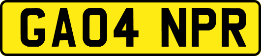 GA04NPR