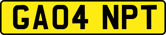 GA04NPT