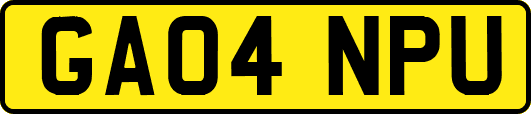 GA04NPU