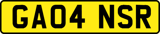 GA04NSR