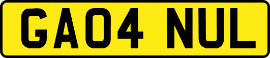 GA04NUL