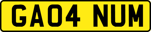 GA04NUM
