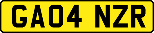 GA04NZR