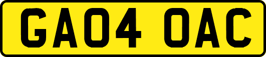 GA04OAC
