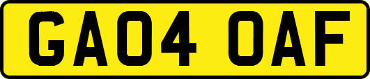 GA04OAF