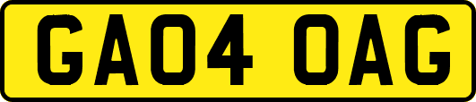 GA04OAG