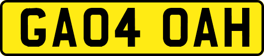 GA04OAH