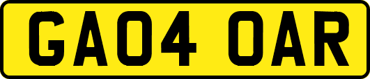 GA04OAR
