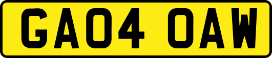 GA04OAW