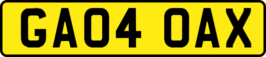 GA04OAX