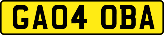 GA04OBA