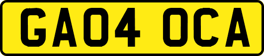 GA04OCA