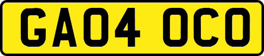 GA04OCO