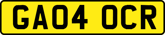 GA04OCR