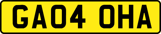 GA04OHA