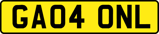 GA04ONL
