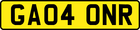 GA04ONR