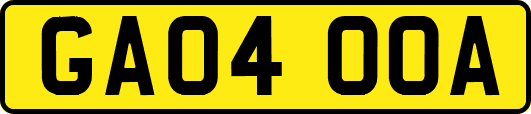 GA04OOA