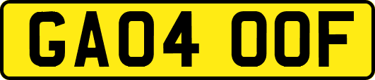 GA04OOF