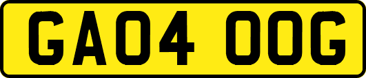 GA04OOG