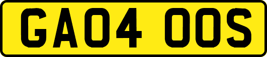 GA04OOS