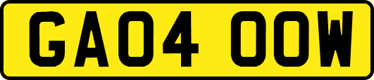 GA04OOW